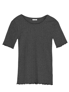 Skall Studio Edie T-shirt, Dark Grey Melange 